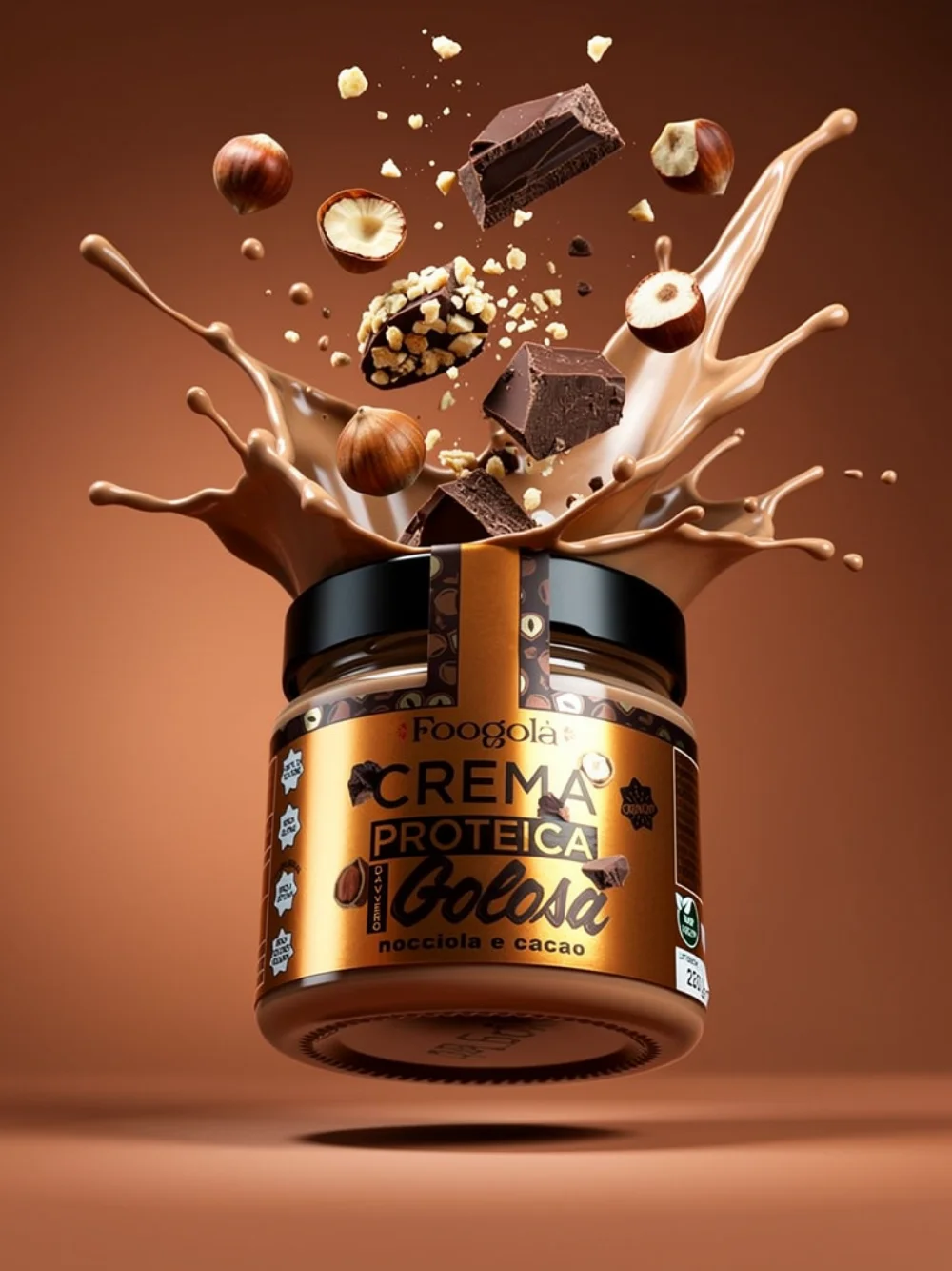 Crema Proteica Nocciola e Cacao