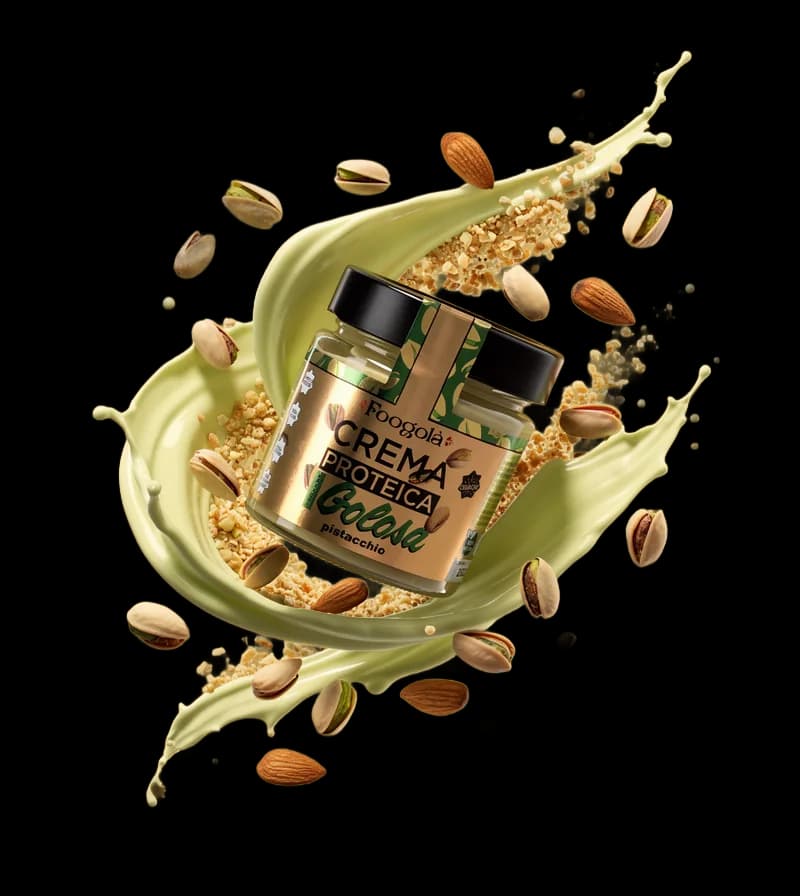 Crema Proteica al Pistacchio