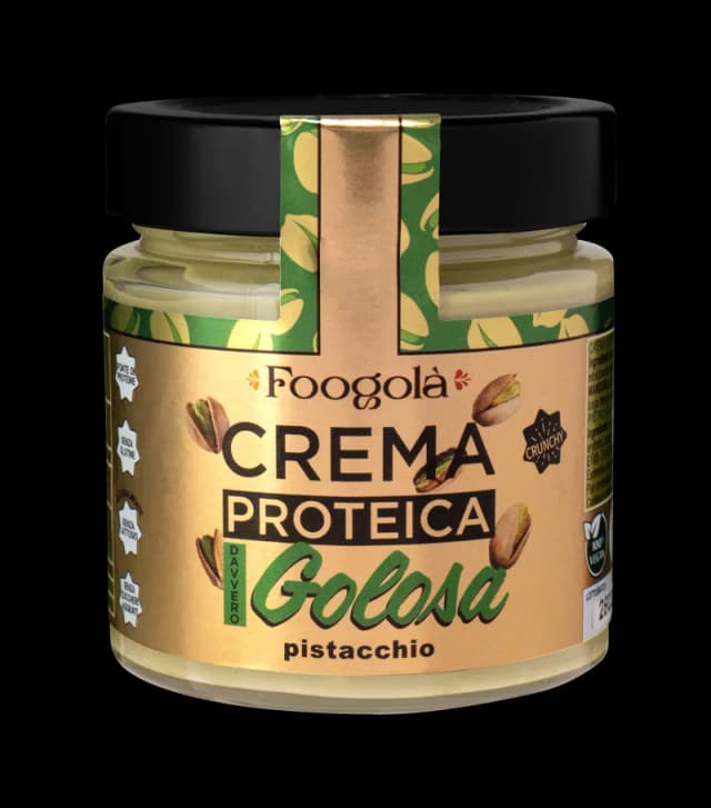 Crema Proteica al Pistacchio
